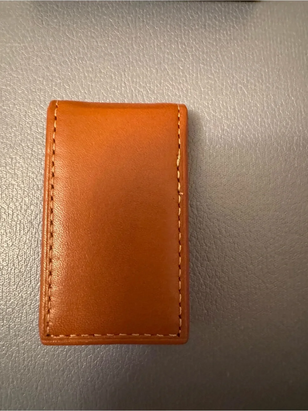 POLO RALPH LAUREN MEN’S LEATHER BILLFOLD ID FLIP WALLET& Money Clip Magnetic